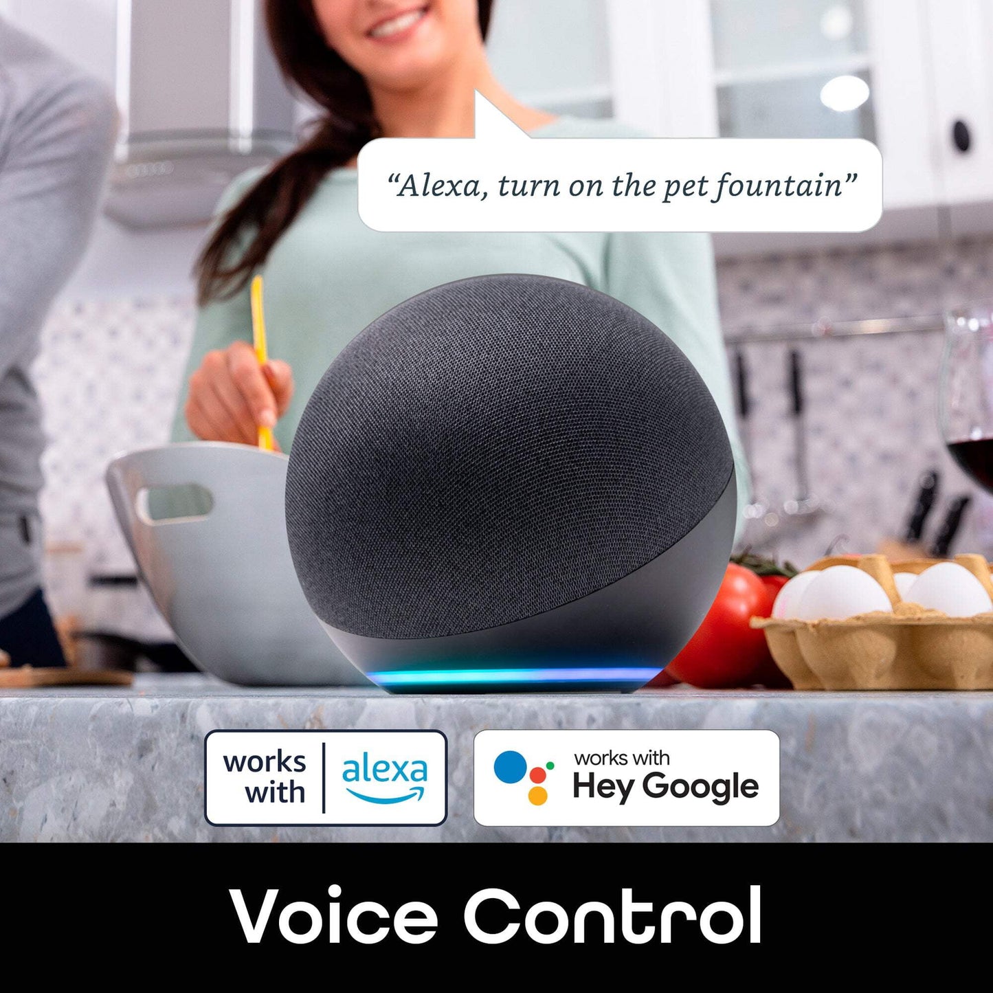 Petconnect Smart Pet Water Fountain 2.5L (2.5 L) – Automatic Dispenser