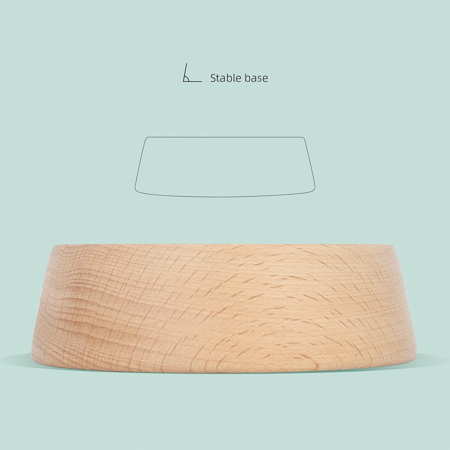 Wooden Hamster Feeding Bowl for Syrian & Dwarf Hamsters