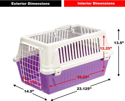 Atlas Pet Carrier for Cats & Small Pets – Top & Front Door Access