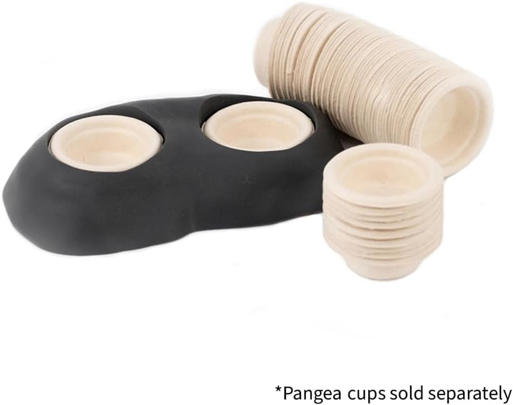 Eco Gecko Food & Water Bowl – Silicone Reptile Dish 3.125" × 5.5" (8×14 cm)