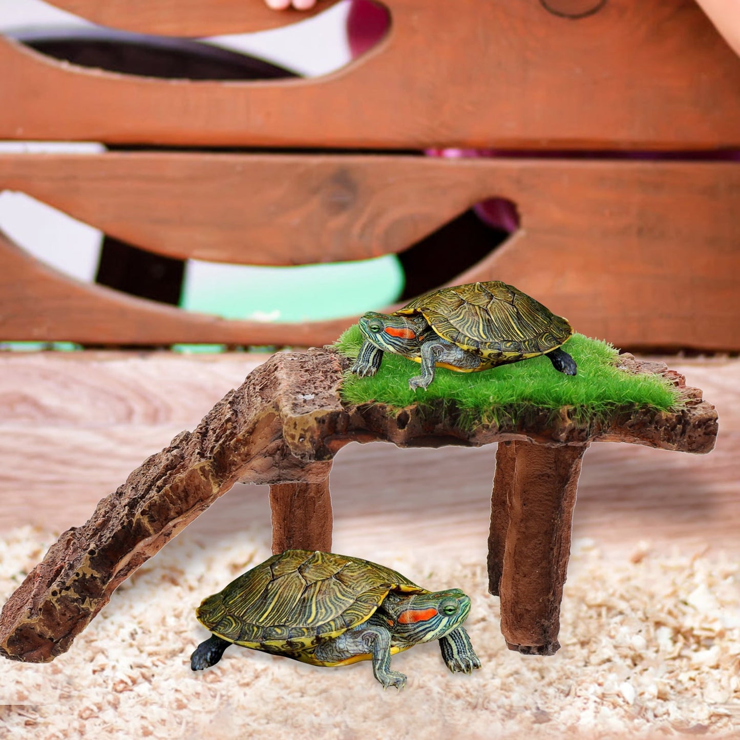 Reptile Basking Platform Turtle Terrace for Terrariums