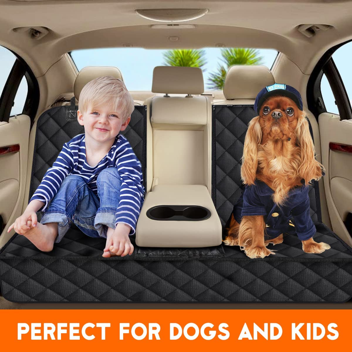 Waterproof Dog Car Seat Cover | Keep Your Car Clean & Pet Comfortable | BALTCROW