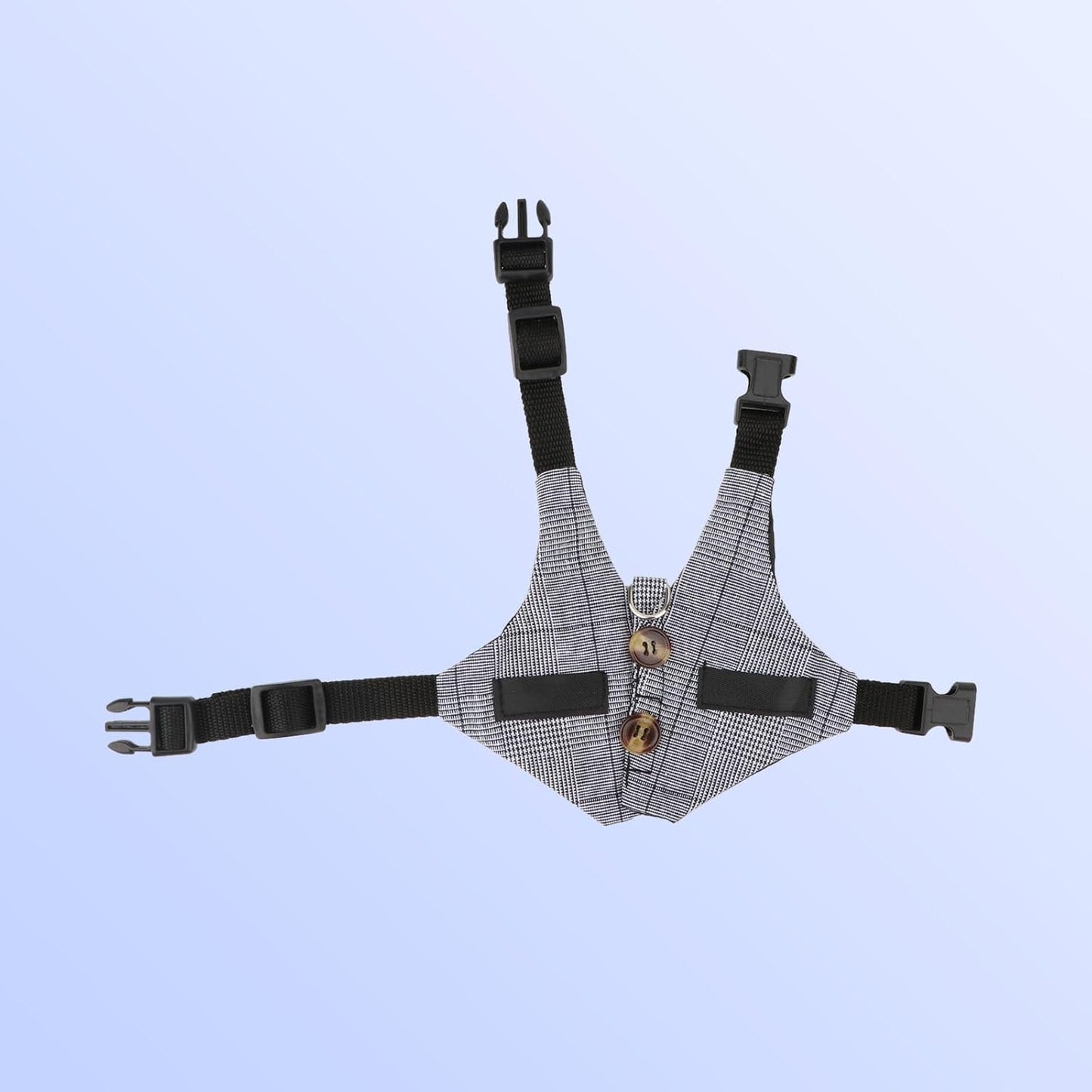 Adjustable Rabbit Harness & Leash Set – Formal Style for Small Pets (Size S)