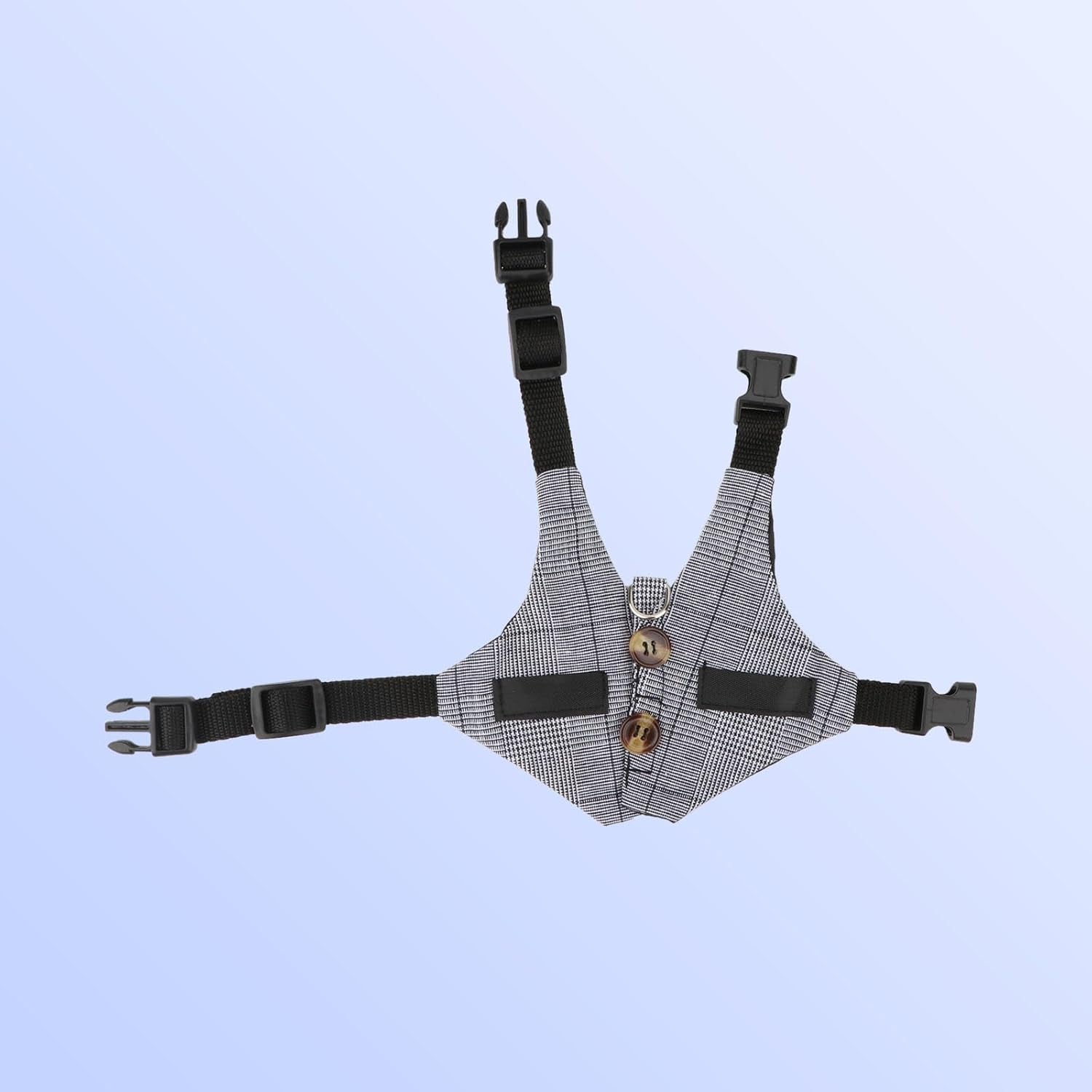 Adjustable Rabbit Harness & Leash Set – Formal Style for Small Pets (Size S)