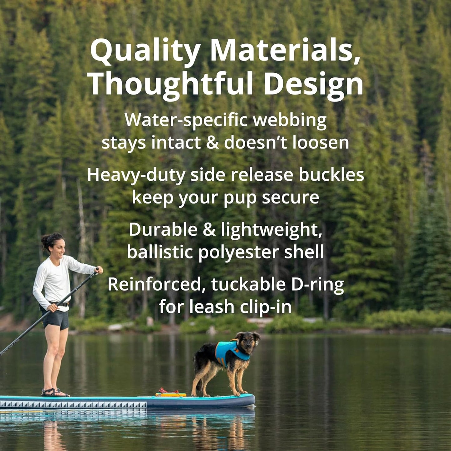 Dog Life Jacket Swim Vest – Adjustable Buoyancy with Handle & Reflective Trim (Blue Dusk, X-Small)