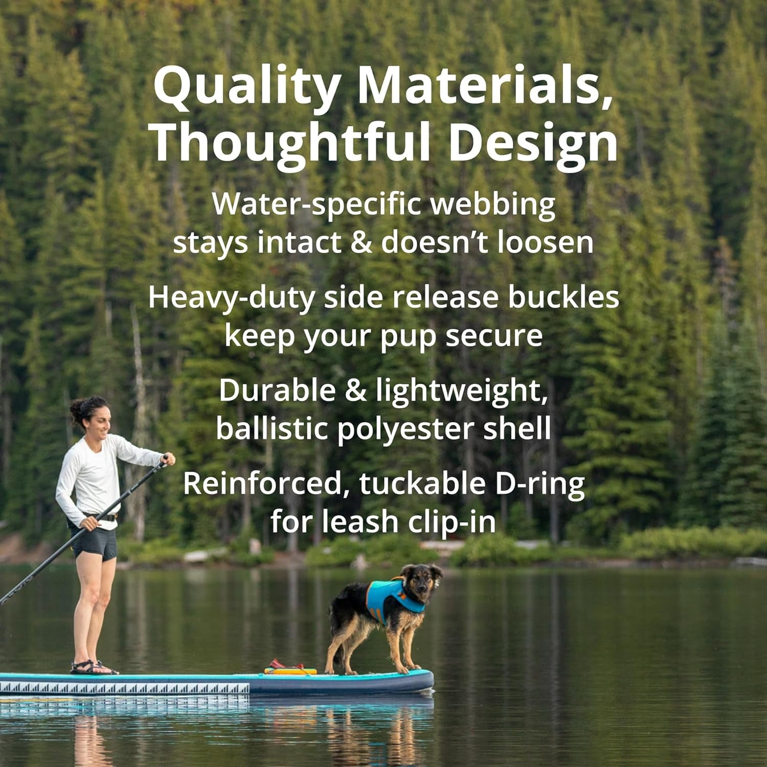 Dog Life Jacket Swim Vest – Adjustable Buoyancy with Handle & Reflective Trim (Blue Dusk, X-Small)