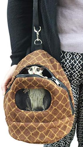 Fleece Bonding Carrier Pouch for Small Pets – XL