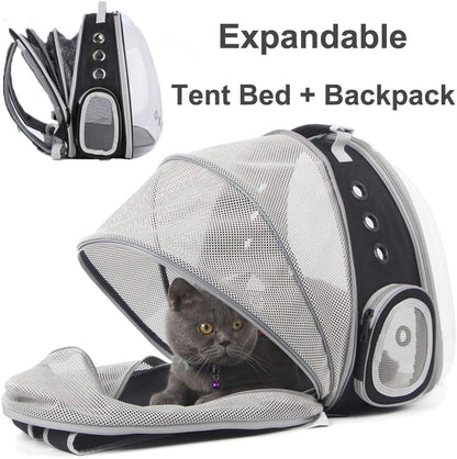 Cat Bubble Backpack with Fan – Space Capsule Carrier for Cats up to 12 lb (5.4 кг)