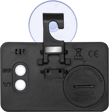 Reptile Digital Thermometer Hygrometer – Black