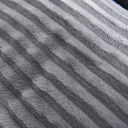 Self-Warming Pet Bed, Washable 24" x 20" x 7" (61×51×18 cm), Gray