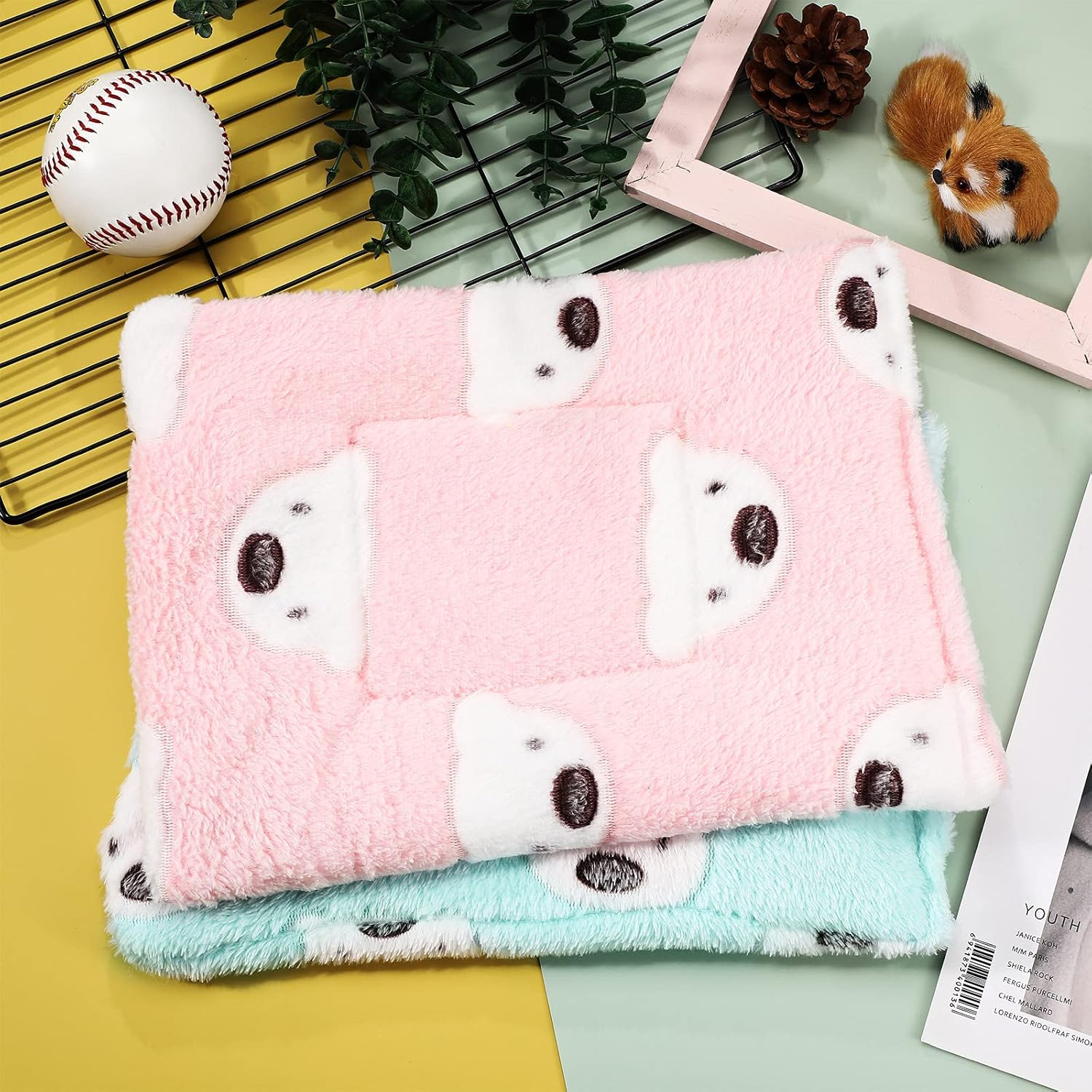 Guinea Pig & Rabbit Warm Bed Mats Set (2 pcs)