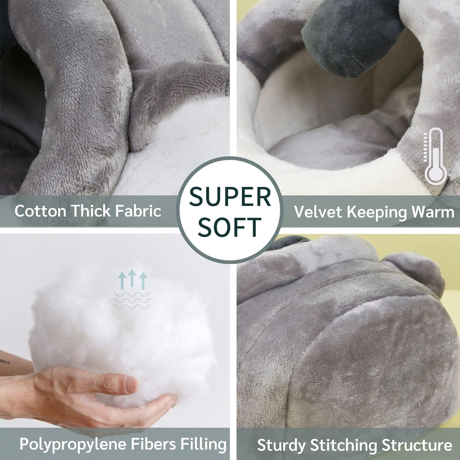 Hedgehog Warm Bed & Sleeping Bag – Cozy Cage Accessory