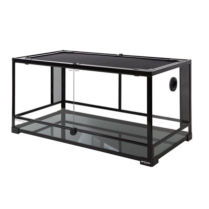 Repti-Zoo Glass Terrarium 36"×18"×18" (91×46×46 cm) – Black