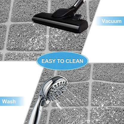 Cat Litter Trapping Mat with Waterproof Non-Slip Backing