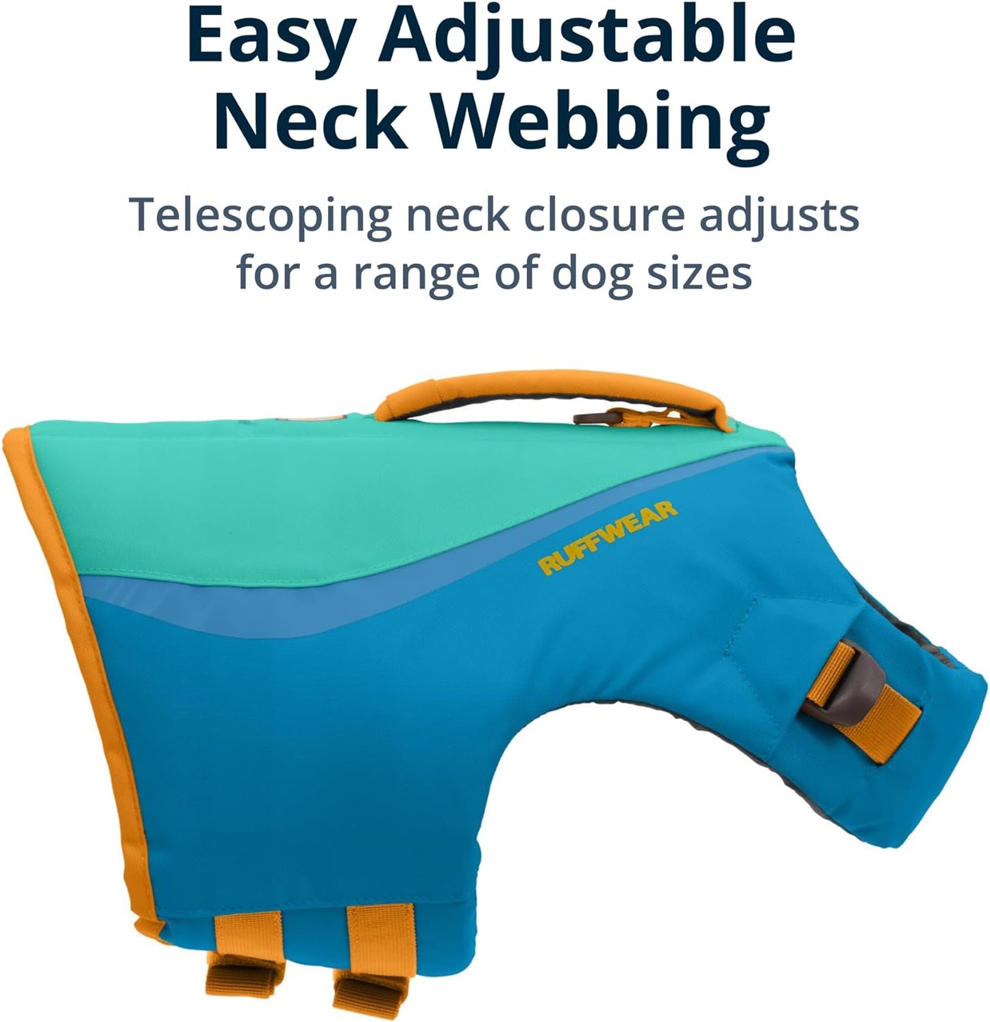 Dog Life Jacket Swim Vest – Adjustable Buoyancy with Handle & Reflective Trim (Blue Dusk, X-Small)