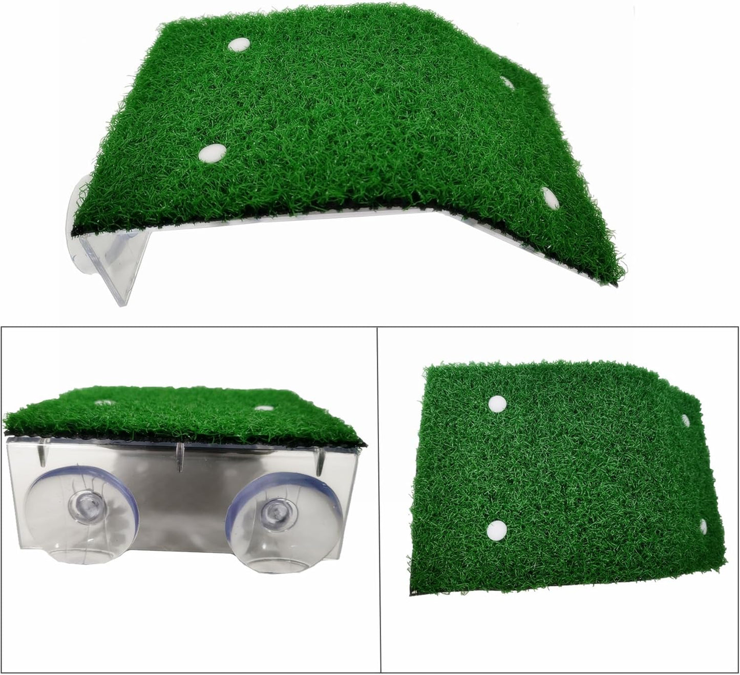 Turtle Basking Platform with Ramp – Floating Reptile Resting Dock for Turtles & Amphibians