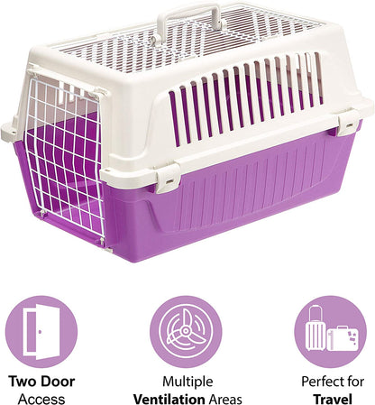 Atlas Pet Carrier for Cats & Small Pets – Top & Front Door Access