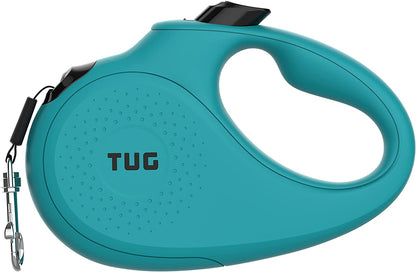 360° Tangle-Free Retractable Dog Leash 4.9 m – Small, Aqua