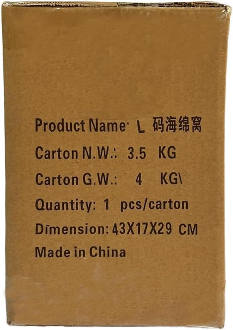 Orthopedic Memory Foam Dog Bed with Washable Cover – Large