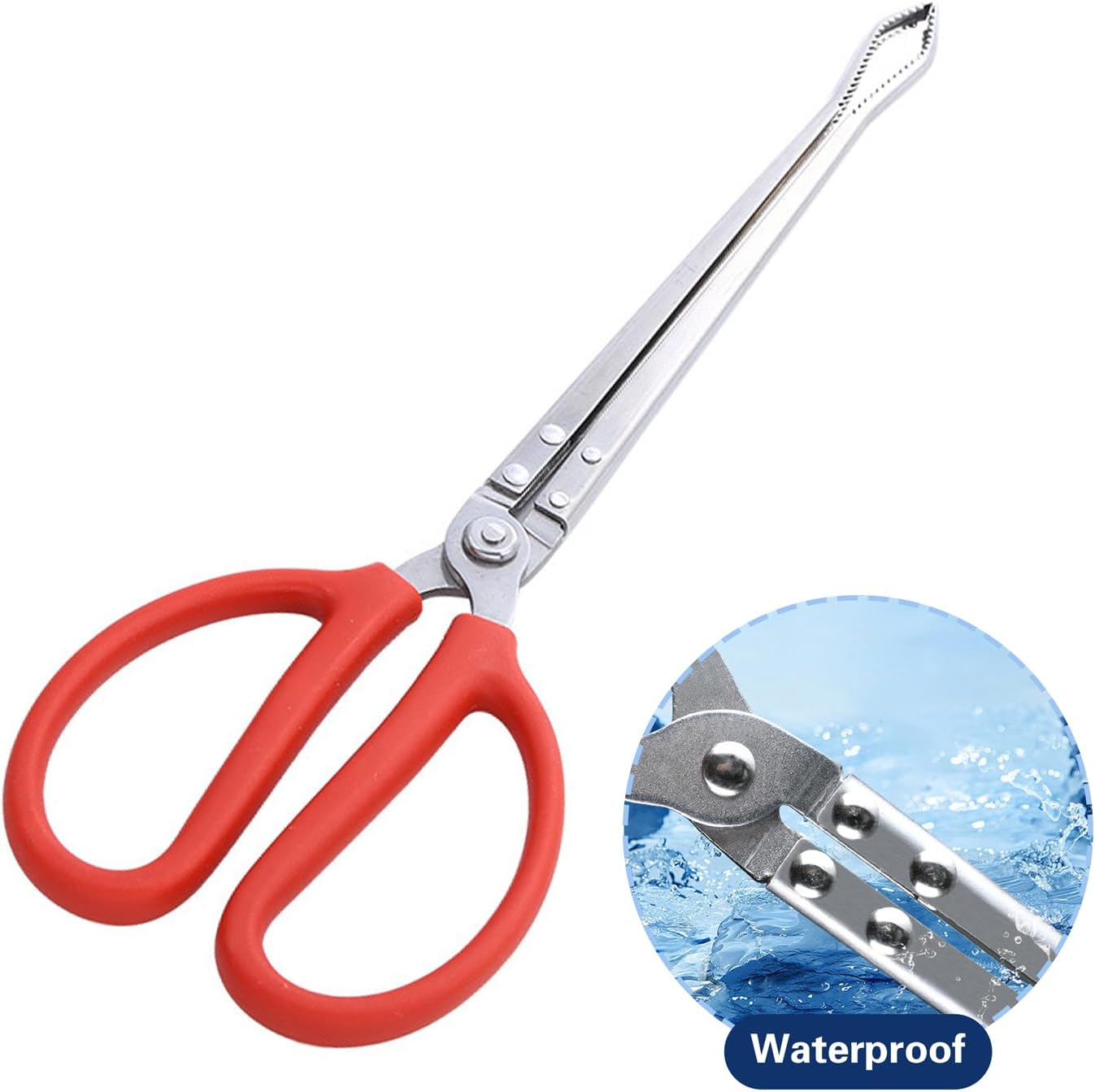 2-Pack Stainless Steel Snake Feeding Tongs 38 cm (15″) – Reptile Feeding Tool